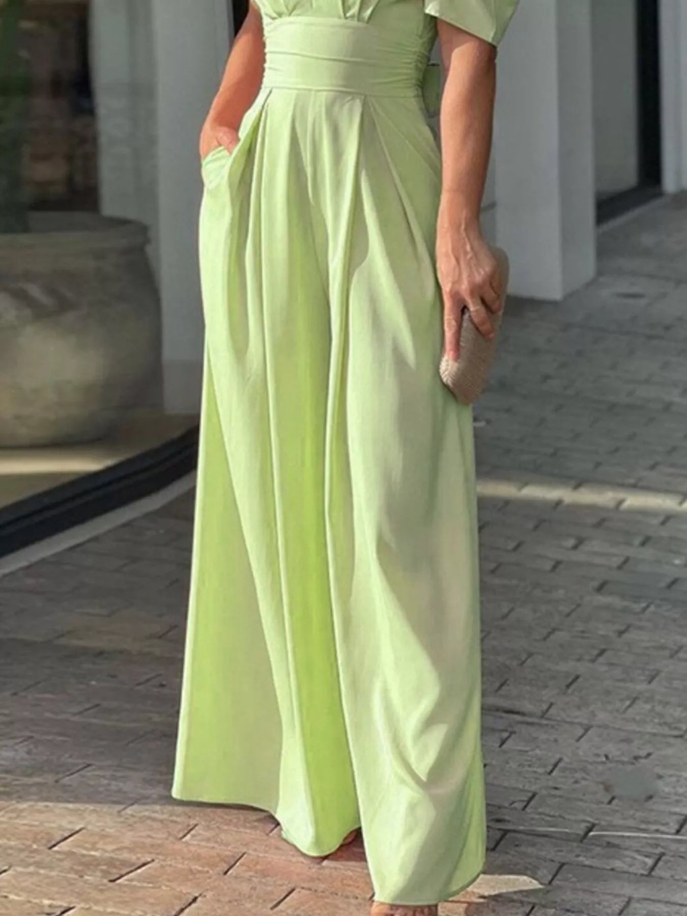 maxi dress pants jumpsuit Amazon.com: Ecirod Womens Sexy High Waisted Wide Leg Pants Jumpsuits Dressy Wrap V Neck Long Sleeve One Piece Romper with Belt Black : Clothing, Shoes & Jewelry